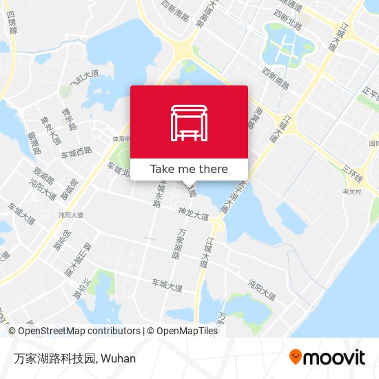 万家湖路科技园 map