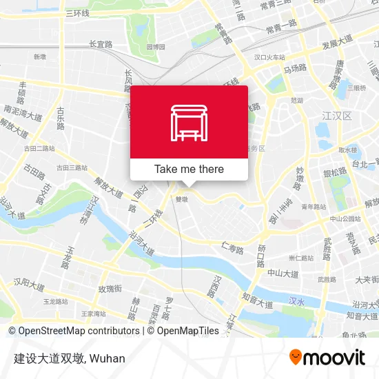 建设大道双墩 map