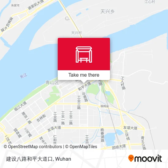 建设八路和平大道口 map