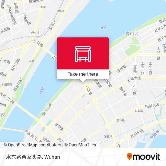 水东路余家头路 map