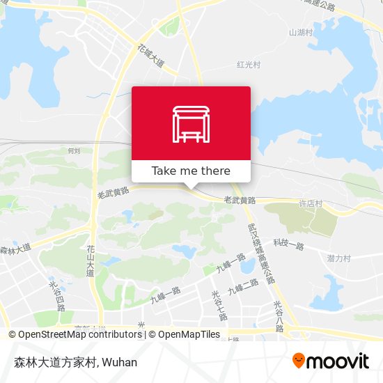 森林大道方家村 map