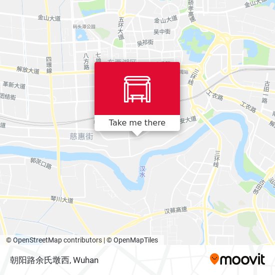 朝阳路余氏墩西 map