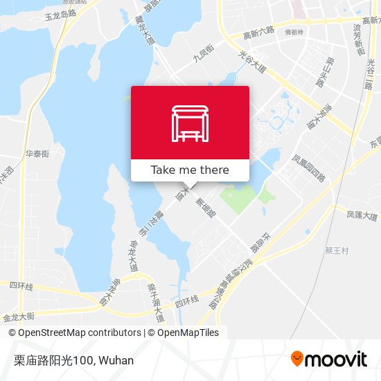 栗庙路阳光100 map