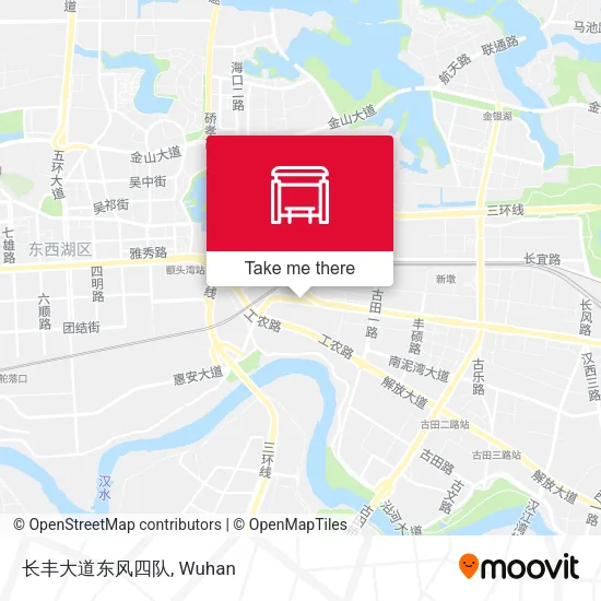 长丰大道东风四队 map