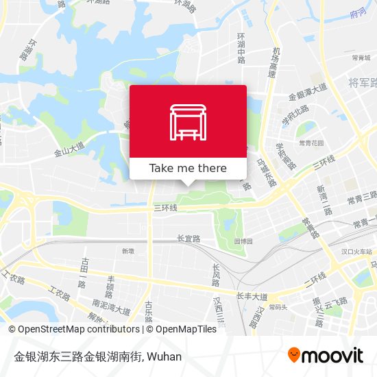 金银湖东三路金银湖南街 map