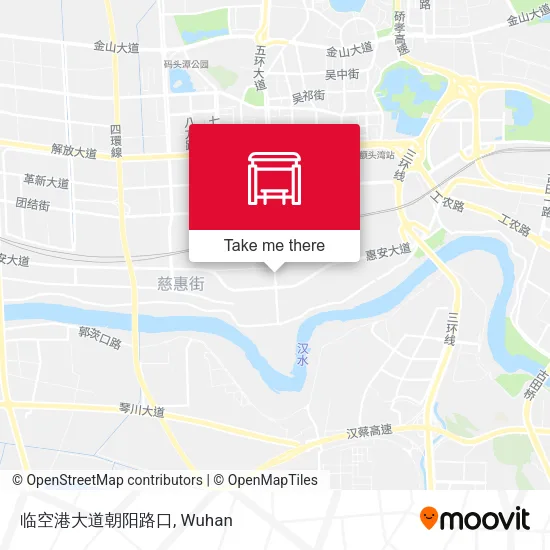 临空港大道朝阳路口 map