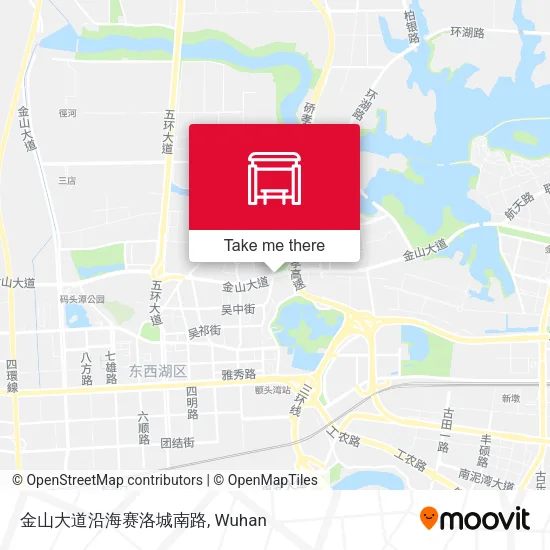 金山大道沿海赛洛城南路 map