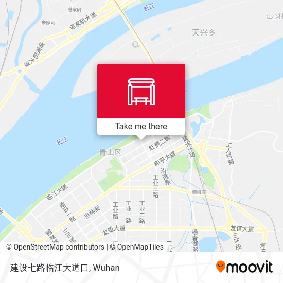 建设七路临江大道口 map