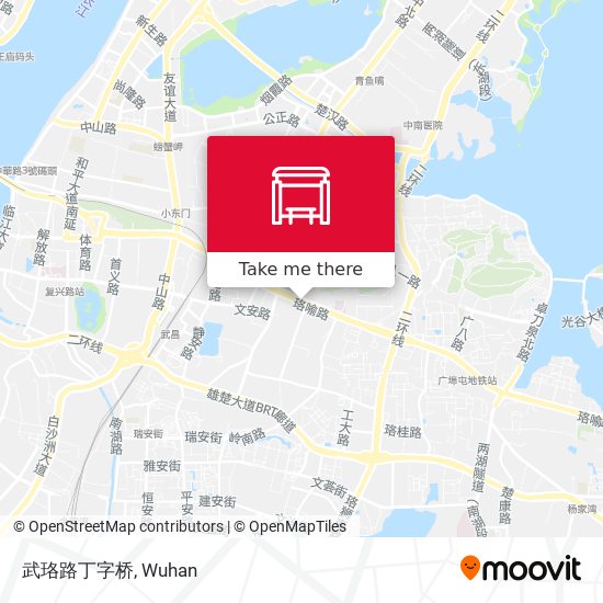 武珞路丁字桥 map