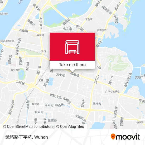 武珞路丁字桥 map