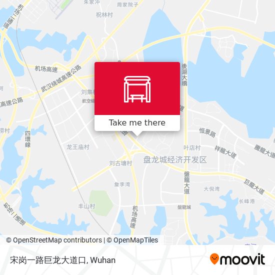 宋岗一路巨龙大道口 map