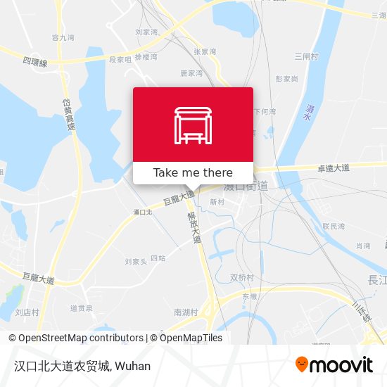 汉口北大道农贸城 map