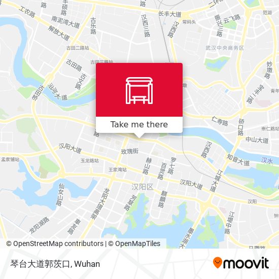 琴台大道郭茨口 map