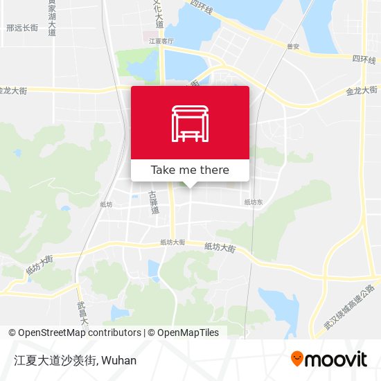 江夏大道沙羡街 map