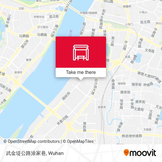 武金堤公路涂家巷 map