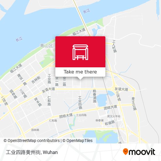 工业四路黄州街 map