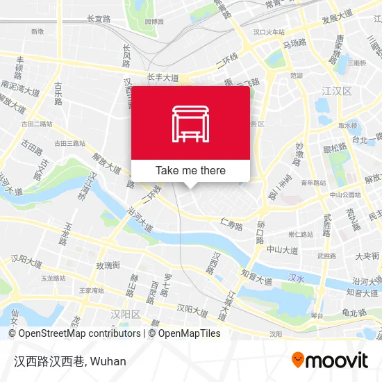 汉西路汉西巷 map