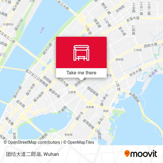 团结大道二郎庙 map