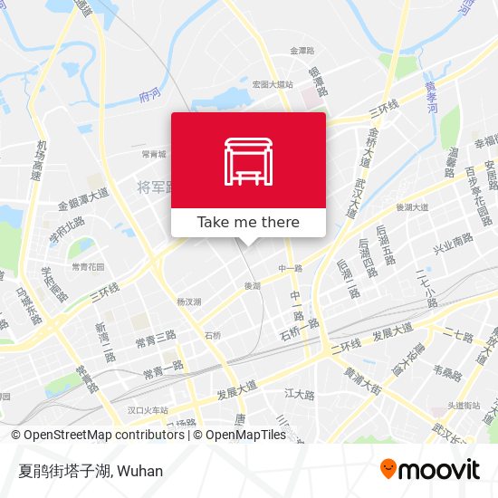 夏鹃街塔子湖 map