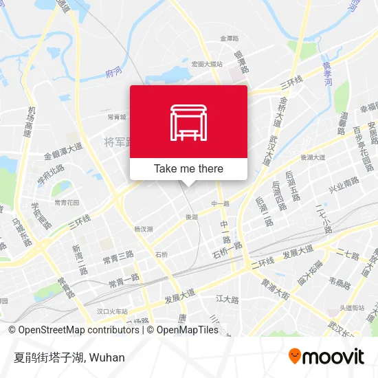 夏鹃街塔子湖 map