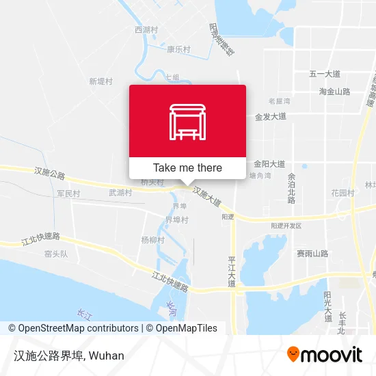 汉施公路界埠 map