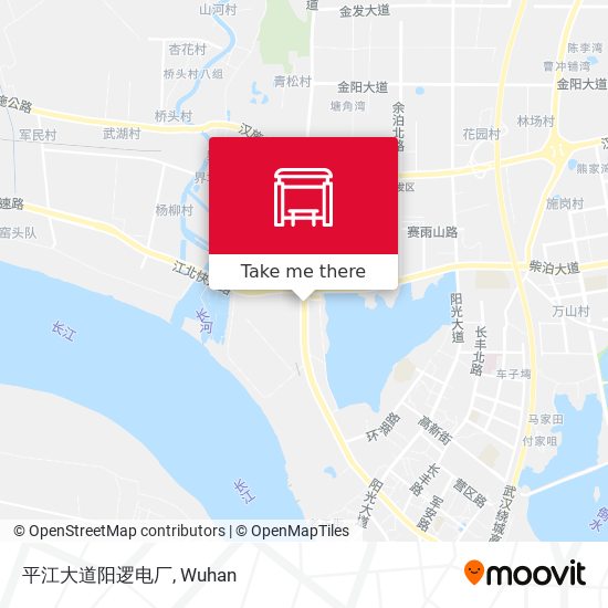 平江大道阳逻电厂 map