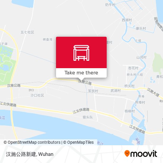汉施公路新建 map