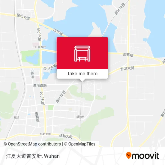 江夏大道普安塘 map