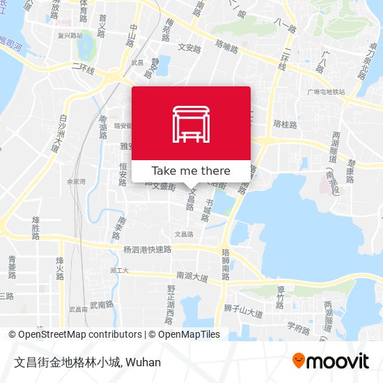 文昌街金地格林小城 map