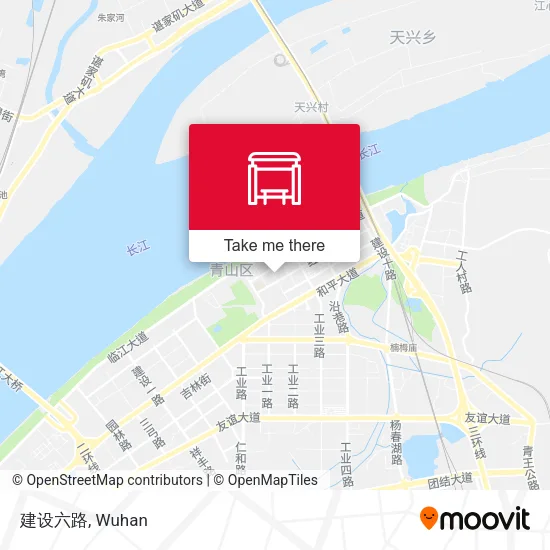 建设六路 map