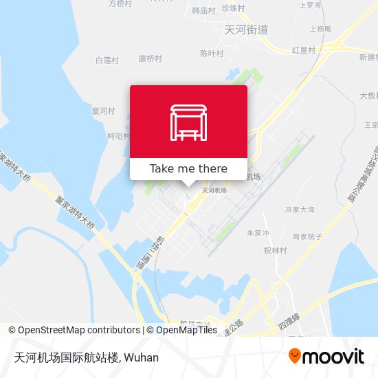 天河机场国际航站楼 map