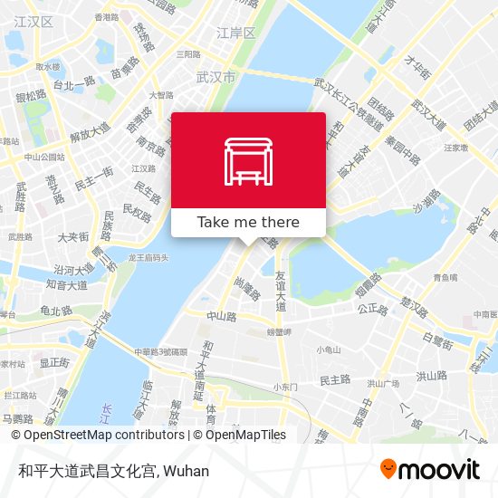 和平大道武昌文化宫 map