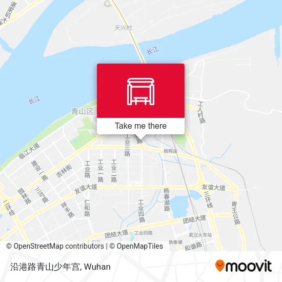 沿港路青山少年宫 map