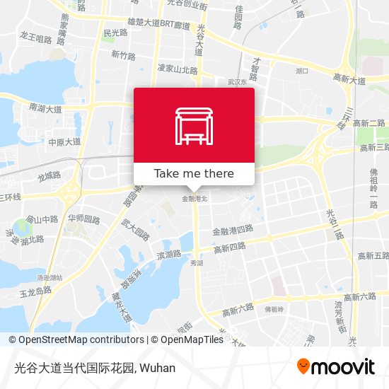 光谷大道当代国际花园 map