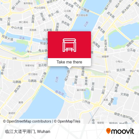 临江大道平湖门 map