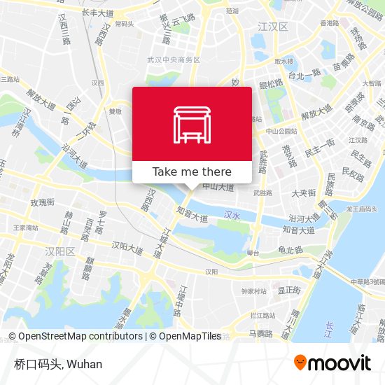 桥口码头 map