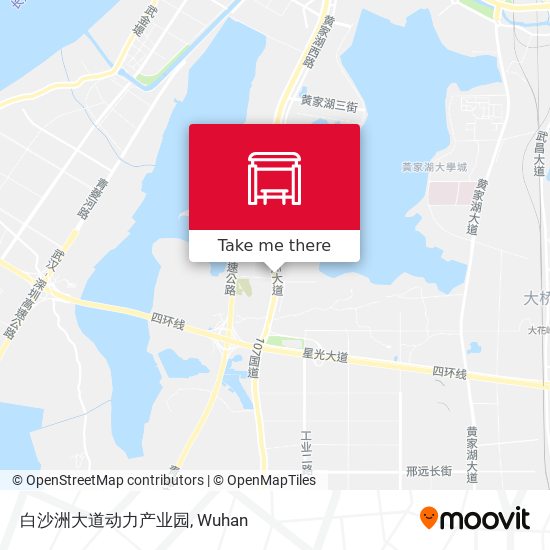 白沙洲大道动力产业园 map