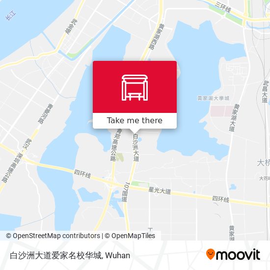 白沙洲大道爱家名校华城 map