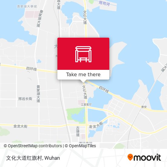 文化大道红旗村 map