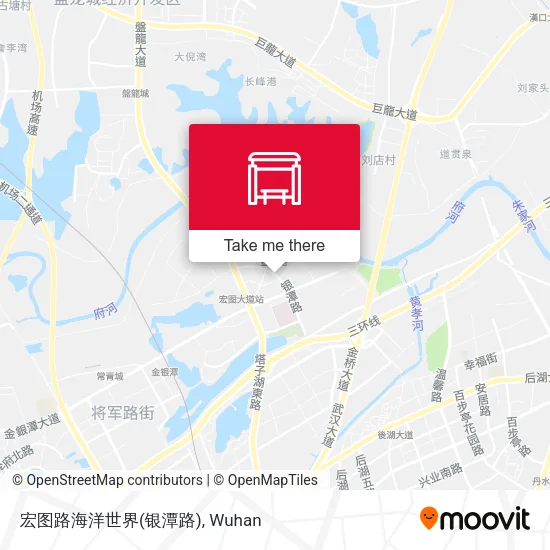 宏图路海洋世界(银潭路) map