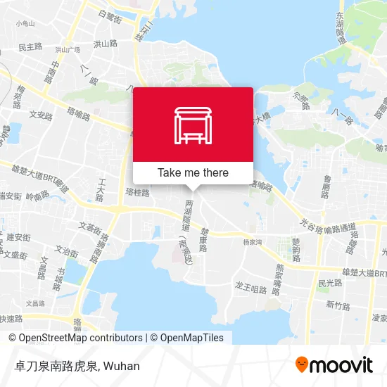 卓刀泉南路虎泉 map