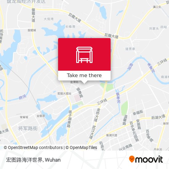 宏图路海洋世界 map