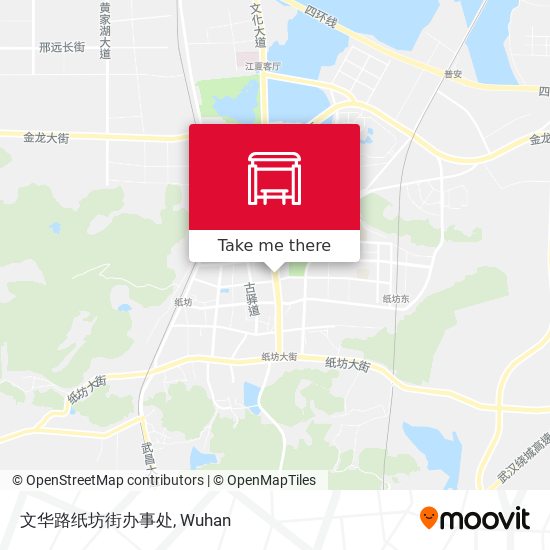 文华路纸坊街办事处 map