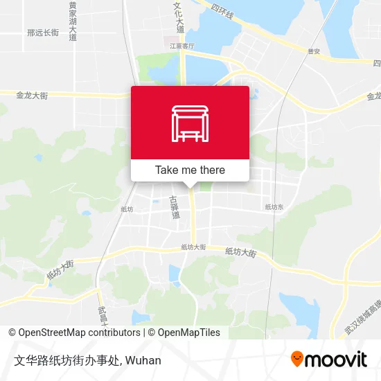 文华路纸坊街办事处 map