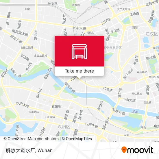 解放大道水厂 map