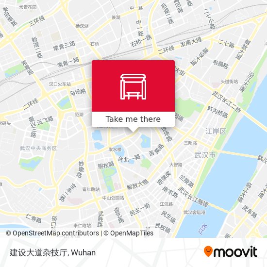 建设大道杂技厅 map
