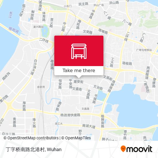 丁字桥南路北港村 map
