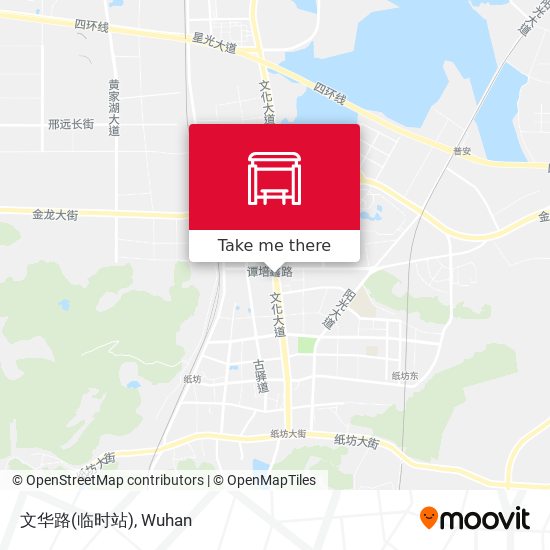 文华路(临时站) map