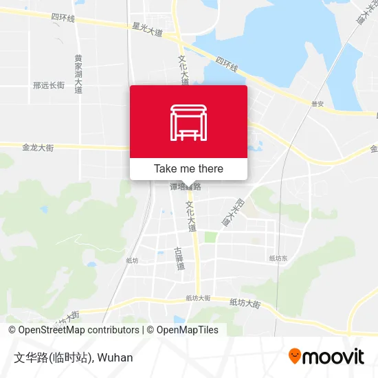 文华路(临时站) map