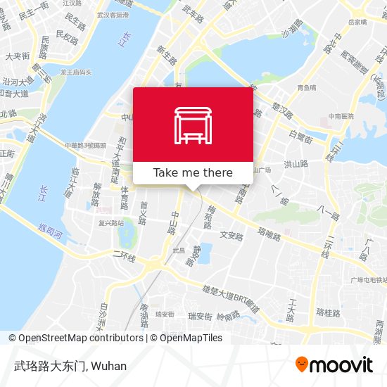 武珞路大东门 map